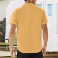 thumbnail image 6 of Button Down T Shirt for Men Summer Lapel Button Down 3d Printed Shirt Summer Beach Shirts Casual Hawaiian Vacation Shirts Button Down Tops, 6 of 6