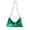 Green, variant on XINXIAOO Trendy Silk Shoulder Bag with Zip Design, Elegant Work Companion for Women