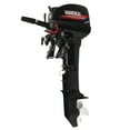 thumbnail image 6 of Miumaeov Long Shaft Outboard Motor 246CC 2 Stroke 18HP Engine Oil Fishing Boat Motor with CDI Ignition System Aluminum Alloy Outboard Motor Water Cooling Load- bearing Capacity 1102-2204lbs, 6 of 10
