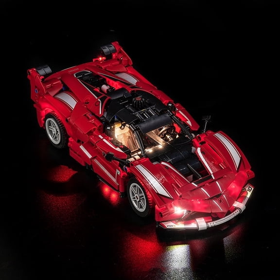 LED Light Compatible with Legos 42212 Building Set, LED Light Kit for Legos 42212 FXX K racing car Building Toy, Decoration Lights, No Building Model Kit