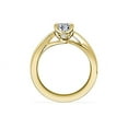 thumbnail image 2 of 1.00 Carat Excellent Pear Cut Natural Diamond Unique Solitaire Ring for Women Solid 18K Yellow Gold Size 8.5, 2 of 8