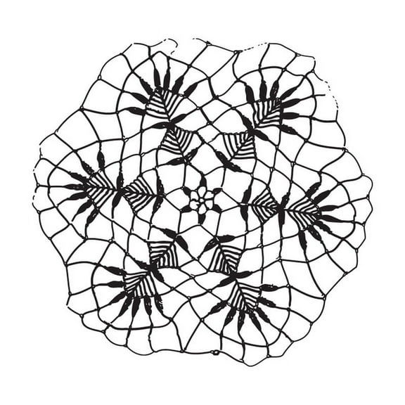 PRIMA MARKETING INC Clear Stamp 2.2x2.5 Doily UPC 655350960889