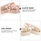 thumbnail image 5 of Cordones De Tacones Altos Para Mujer, Cordones De Tacones De Banda Elástica, Cordones De Moda Sin Corbata, Hebilla De Cordones Perezosos 1 Par Minnieouse AP006295-03, 5 of 6