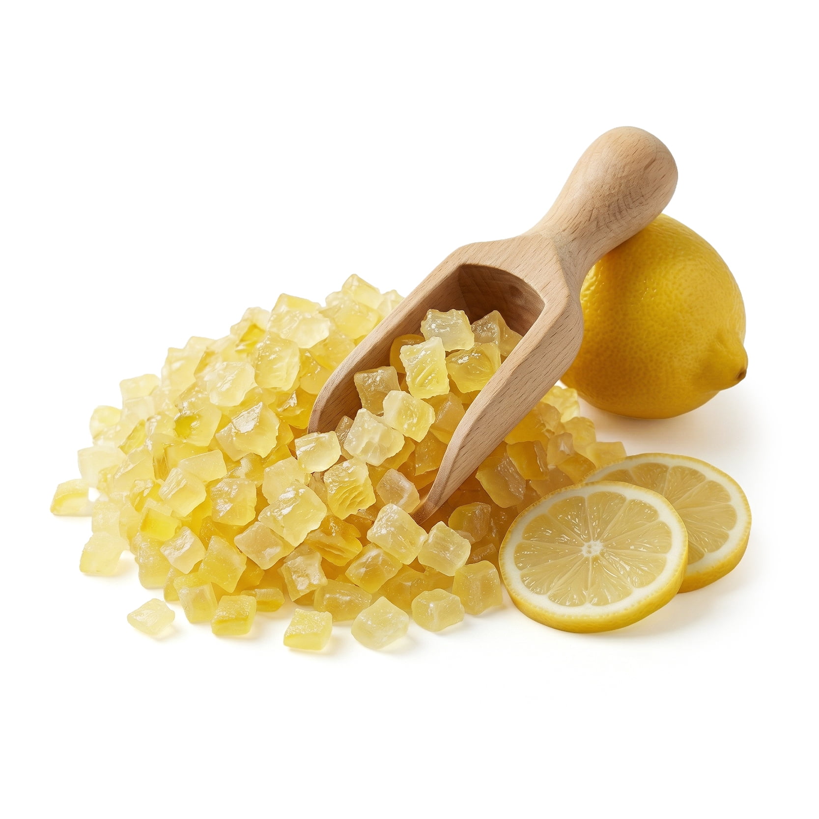 NY SPICE SHOP Diced Lemon Peel - 3 Pound - Lemon Pieces - Lemon Bits - Chopped Lemon Dice - Finely Chopped for Cooking, Baking, Edible Decoration