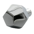 thumbnail image 2 of GlideRite 1-1/2 in. Solid Faceted Cabinet Knobs, Polished Chrome, Pack of 5, 2 of 3