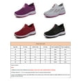 thumbnail image 5 of Frontwalk Womens Walking Shoes Slip On Sock Sneaker Non-Slip Casual Shoe Running Lightweight Sneakers Women Comfort Trainers Purple 7, 5 of 5