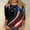 A1000_Multicolor, variant on Vetsdori American Flag T Shirts for Women Summer Plus Size 3/4 Sleeve Pullover Fourth of July,Casual Red White and Blue Independence Day Crew Neck Ladies Tops Fashion