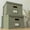 Sage, variant on Decorative File Organizer Box Set of 2 - Collapsible Linen Filing Cabinets w/Handles Are Perfect to Store all Your Documents & Hanging File Folders - Portable Easy Slide Crates with Lid