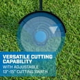 HART 40Volt Cordless Attachment Capable 15" String Trimmer (Battery