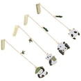 thumbnail image 4 of 4 Pcs Marque-Pages Suspendus Clip-on Marque-Pages Pendentif Panda Marque-Pages en Métal, 4 of 7