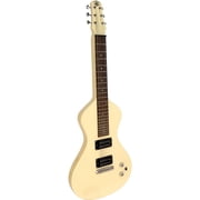 Asher Guitars & Lap Steels Electro Hawaiian Junior Lap Steel Guitar Antique White