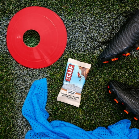 CLIF BAR - White Chocolate Macadamia Nut Flavor - Made with Organic Oats - 9g Protein - Non-GMO - Plant Based - Energy Bars - 2.4 oz. (12 Count)