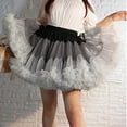 thumbnail image 3 of EHRWE Skirts For Women Support Skirt Boneless Petticoat Half Puffy Skirt For Party, 3 of 7