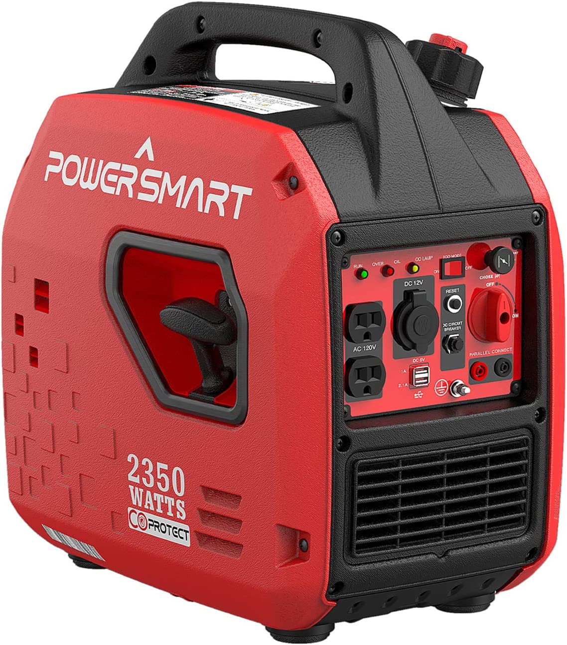 PowerSmart Gas Generator, 2350 Watts Portable Inverter Generator, CARB