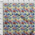 thumbnail image 2 of oneOone Cotton Flex Yellow Fabric Abstract Texture Craft Projects Decor Fabric Printed By The Yard 40 Inch Wide, 2 of 4