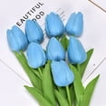 thumbnail image 1 of 2Pcs Artificial Tulip Bouquet Wedding Home Decoration Real Touch Fake Flowers, 1 of 9