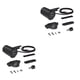 thumbnail image 3 of Sidaley Doble USB Teléfono negro Cargadores de plástico Twin Iris Alta resistencia a baja temperatura Parte Motocicletas SUV Barcos 2piezas, 3 of 6