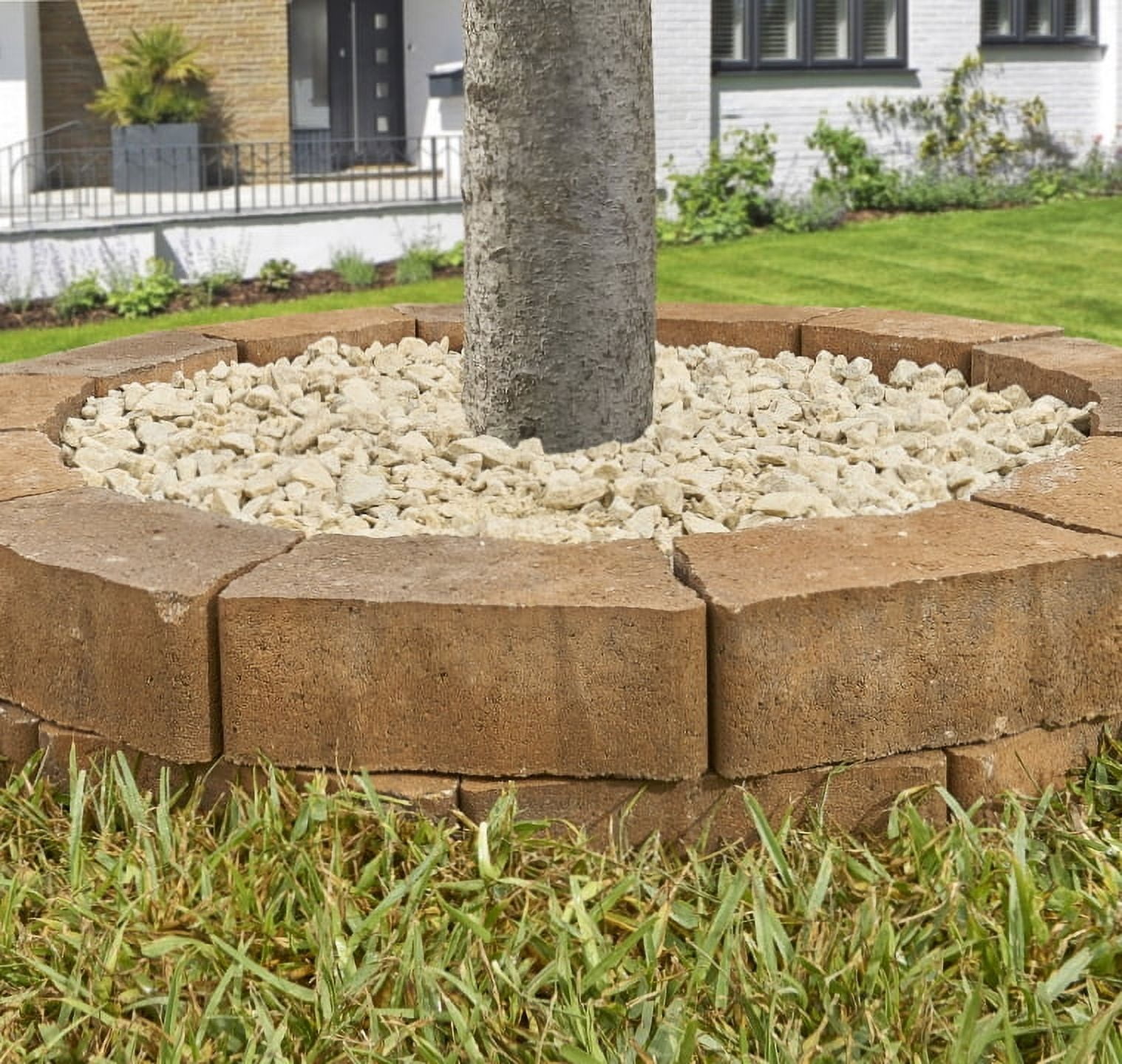 Pavestone 9" Edmond Antique Terra Cotta Concrete Retaining Wall