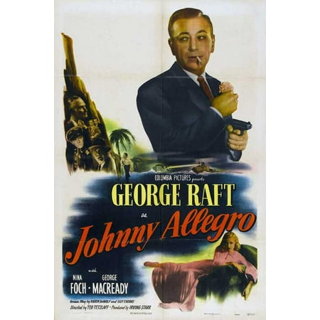 Allegro Single - Johnny Allegro POSTER Movie (27x40)