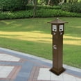 thumbnail image 5 of Standing Ashtray Cigarette Bin, Cigarette Butt Disposal with Inner Bucket, 5 of 10