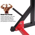 thumbnail image 3 of SalonMore Barbell Rack Squat Stand, Adjustable Dip Stand Weight Lifting Bench Press Rack, 3 of 10