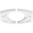 thumbnail image 2 of 36"W x 24"H x 6"ID x 19 1/2"C x 1"P Kailey Architectural Grade PVC Contemporary Ceiling Medallion, Two Piece, 2 of 7