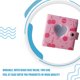 thumbnail image 5 of Inteprter Álbum de fotos de carpeta de 3 pulgadas con orificio para colgar Corazón de amor hueco Organizador de estilo INS Tarjeta de Almacenamiento y organización del hogar Rosado, 5 of 6