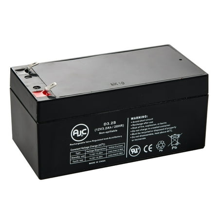 Battery Block - Black and Decker CST1200 Cordless Trimmer 12V 3.2Ah Battery - This is an AJC Brand Replacement