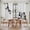 White, variant on Black Brown Cat Kitchen Curtains 63 Inch Length, Retro Art Animals Rustic Tiers Curtains for Living Room Berdoom Bathroom, Light Filtering Drapes Rod Pocket Window Treatment 2 Panels 42"Wx63"L