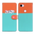 thumbnail image 2 of Compatible with Google Pixel 3A Cute Animals Pattern Wallet Case with Card Slots Flip Cover, 2 of 5