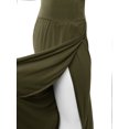 thumbnail image 4 of A2Y Women's Solid Modal Wide Leg Tulip Pants Olive S, 4 of 5