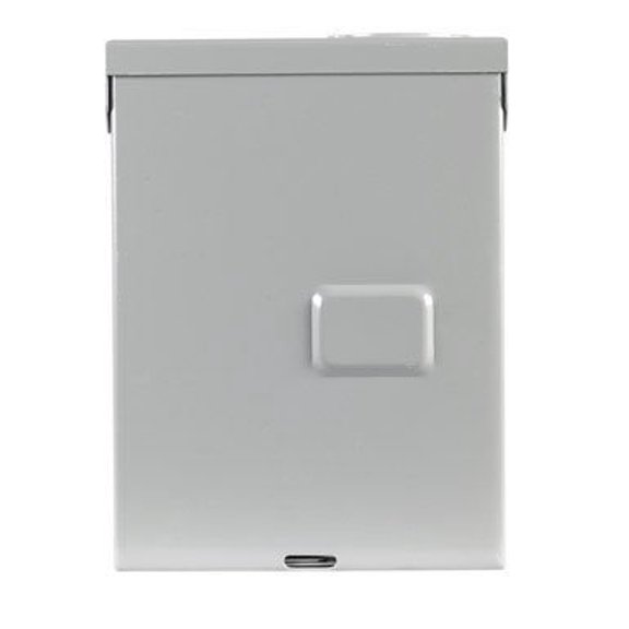 GE TL270RCU 1 Phase 3 Wire Standard Main Lug Load Center With Door 2 Circuits 120/240 Volt AC NEMA 3R PowerMark Gold