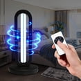 thumbnail image 4 of COMTOA Lampe Stérilisatrice à Lumière UV en Liquidation avec Ozone pour la Désodorisation et la Purification de l'Air de la Pièce (Télécommande Incluse) - Taux de Désinfection de 99,99 % - Fluorescent Blanc de Qualité Supérieure - Modèle 2025, 4 of 4