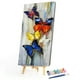 thumbnail image 2 of Pintura al óleo de mariposas por números, bricolaje, pintada a mano sobre lienzo, kit de arte de pared sin marco Tmvgtek decoración de arte en el hogar, 2 of 9