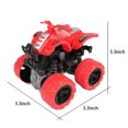 thumbnail image 7 of Godderr 2PCS Toddler Kids Motorcycle Toys 4wd Dual Inertia Toy Car Stunt Toys Car Vehicles Beach Motorcycle Police Car Birthday Party Supplies for Boys and Girls, 7 of 7