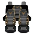 thumbnail image 2 of KUIFORTI Fashion Deer Car Seat Cover Auto Accessories Interior 4Pcs, Front Seat Protector Auto Seat Rear Split Bench Cover Universal Automotive Interior Protection Accessories, 2 of 7