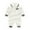 White, variant on lnmuld Cute Sweaters Babys Girls Boys Knit Sweater Patchwork Spring Winter Long Sleeve Romper Jumpsuit Clothes Size:9-12 Months