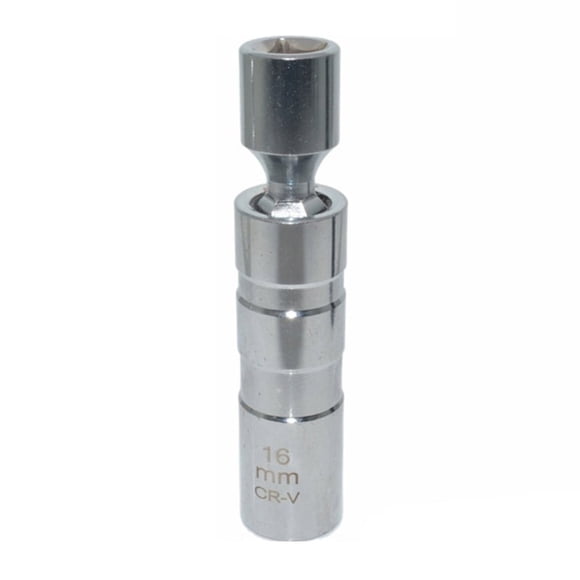 CHUANK 14mm 16mm Thin Wall Magnetic Swivels Spark Plug Socket 12 Point Spark Plug Socket 3/8Inch Drive Spark Plug Socket