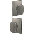 thumbnail image 4 of Schlage Fc21-Nix-Cen Custom Nixon Passage Or Privacy Door Knob Set - Black, 4 of 5
