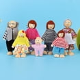 thumbnail image 2 of Hztyyier 7pcs Set de mu?ecas de Peluche con mamá Papá Abuelos Ni?os Conjunto Familiar de Juguetes para Cartoon Action Kit de títeres de Dedo para bebés y ni?os Ecomeon no, 2 of 4