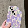 thumbnail image 3 of Purple Tulips Flower Rounded Edge Soft  for iPhone Case (Purple,iPhone 15 Pro Max), 3 of 6