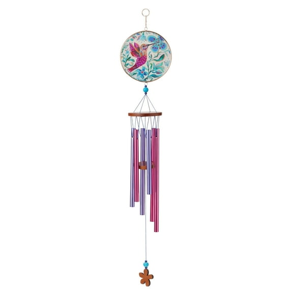 Allen Designs Hummingbird Windchime 28in H