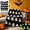M, variant on Halloween Blanket Ghost Patterned Blanket 39x59'' Nap Blanket Air Conditioning Blanket Festival Home Decoration M