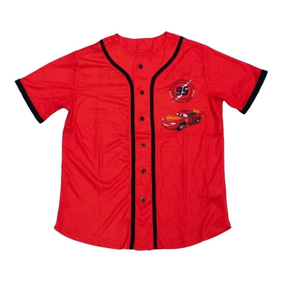 Playera Disney para Niño McQueen Rojo Talla 12