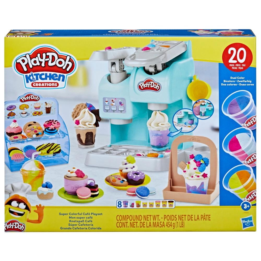 Masas Moldeables Hasbro Play-Doh Kitchen Creations Súper Cafetería
