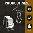 thumbnail image 4 of 10*/30/100 Pcs Solar Panel Cable Clips for Home, Kayaks, Fishing Boats- Wire Clip Set\\\", 4 of 8