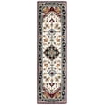 thumbnail image 2 of Safavieh Heritage York Oriental Wool Runner Rug, Ivory/Red, 2'3" x 6', 2 of 11