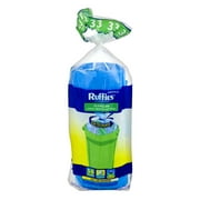 Ruffies Extra Large Twist Tie Trash Bags, 33 Gallon, 50 Count