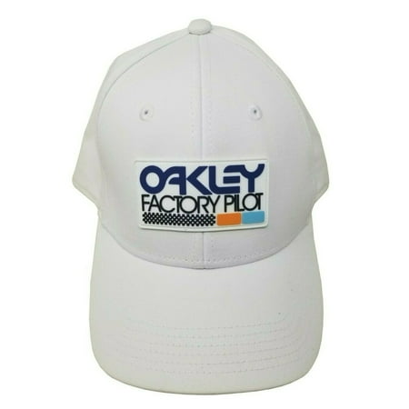 Oakley Men's Rubber Patch Tincan Cap White