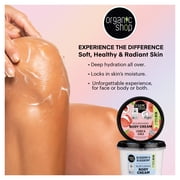 Organic Shop Lychee & 5 Essential Oils Nourishing Body Cream, 100% Vegan & Organic, Daily Hydration & Moisturizer, Body, Face, Hand & Foot Natural Lotion, Intensive Care & Skin Hydration. 250ml